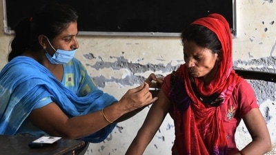 A total of 52,863,225 anti-coronavirus vaccine doses have been administered to the eligible beneficiaries so far. (Vipin Kumar/HT file photo. Representative image)