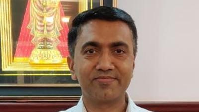 Goa chief minister Pramod Sawant said PM Narendra Modi will, on September 18, interact with Goa health officials, beneficiaries, health department workers, and others to congratulate them on 100 per cent coverage of the first dose of vaccination (Twitter/@goacm) Goa chief minister Pramod Sawant said PM Narendra Modi will, on September 18, interact with Goa health officials, beneficiaries, health department workers, and others to congratulate them on 100 per cent coverage of the first dose of vaccination (Twitter/@goacm)