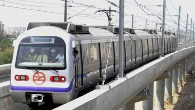 The Delhi Metro Rail Corporation (DMRC) has received a nod from the Board of the Yamuna Expressway Industrial Development Authority (YEIDA) for conducting studies for high-speed metro rail links from Noida International Airport to Delhi.&nbsp; (File Photo)