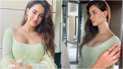 Disha Patani in bespoke anarkali will make your heart skip a beat, Ayesha Shroff reacts (Instagram/@dishapatani) Disha Patani in bespoke anarkali will make your heart skip a beat, Ayesha Shroff reacts (Instagram/@dishapatani)