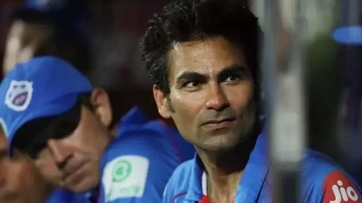 File Photo of DC assistant coach Mohammad Kaif. (Twitter)