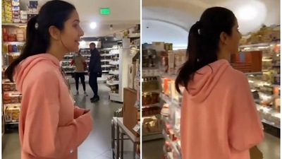 Katrina Kaif shared a video of herself shopping for groceries. Katrina Kaif shared a video of herself shopping for groceries.