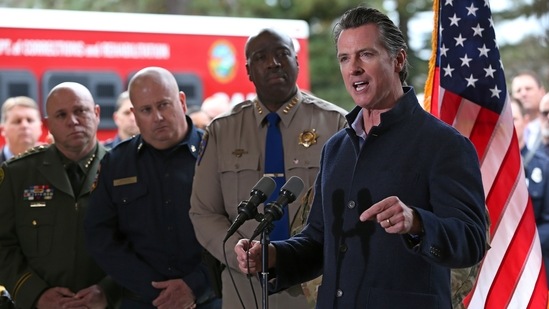Gov. Gavin Newsom.(AP) Gov. Gavin Newsom.(AP)