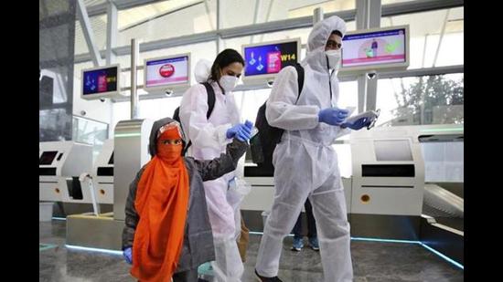 The statements come at a time when the Karnataka government has been trying to closely monitor people at airports to check the spread of Covid-19 (AP)