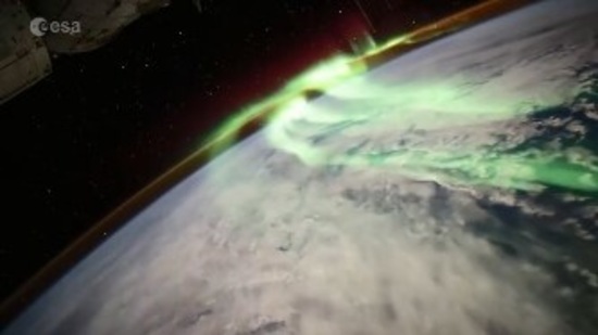The video has left people in awe.(ESA)