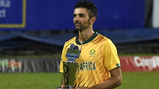 South Africa's captain Keshav Maharaj South Africa's captain Keshav Maharaj