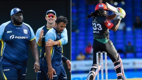 Saint Lucia Kings and St Kitts and Nevis Patriots cruise to CPL final(HT Collage)