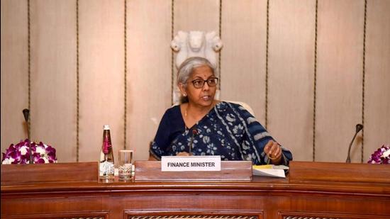 The GST Council meeting to be chaired by Union finance minister Nirmala Sitharman will be the first one to be held with in-person participation since March 14, 2020. (PTI FILE PHOTO)
