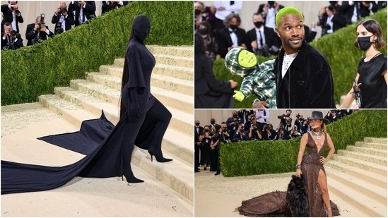 From Kim Kardashian's all-black Balenciaga ensemble to Lil Nas X's robotic outfit, here are few of the most talked-about fits from Met Gala 2021.