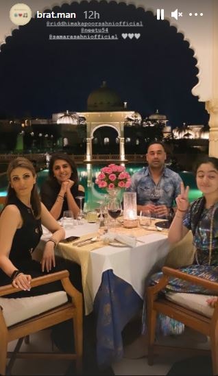 A closer look at their family time in Udaipur.