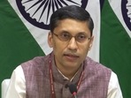 Over 550 people, including more than 260 Indians, were evacuated from Afghanistan by India. In picture - Spokesperson for the ministry of external affairs Arindam Bagchi. Over 550 people, including more than 260 Indians, were evacuated from Afghanistan by India. In picture - Spokesperson for the ministry of external affairs Arindam Bagchi.