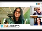 Ashwini Asokan, co-founder and CEO of Mad Street Den and Geeta Manjunath, founder and CEO of Niramai in conversation with Leslie D’Monte, executive editor, Mint.&nbsp;
