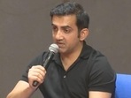 Former India cricketer Gautam Gambhir Former India cricketer Gautam Gambhir
