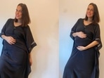 Neha Dhupia, who is pregnant with her second child, has been lately wearing a lot of stylish kaftans. Her Instagram is flooded with pictures of herself in jaw-dropping designer kaftans.(Instagram/@nehadhupia)