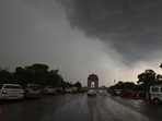 The India Meteorological Department has issued an orange alert for Delhi on Thursday.(Raj K Raj/HT Photo) The India Meteorological Department has issued an orange alert for Delhi on Thursday.(Raj K Raj/HT Photo)