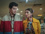 Sex Education season 3 review: Asa Butterfield and Mimi Keena in a still from the Netflix show.