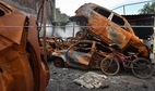 Damaged vehicles which were set fire during the Delhi riots seen dumped inside a parking lot six months after the North-East Delhi riots, at Shiv Vihar, in New Delhi (Sanchit Khanna/ Hindustan Times) Damaged vehicles which were set fire during the Delhi riots seen dumped inside a parking lot six months after the North-East Delhi riots, at Shiv Vihar, in New Delhi (Sanchit Khanna/ Hindustan Times)