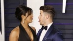 Priyanka Chopra, Nick Jonas at the Vanity Fair Oscars after-party.(REUTERS) Priyanka Chopra, Nick Jonas at the Vanity Fair Oscars after-party.(REUTERS)