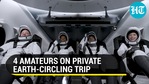 SpaceX scripts history, launches world's first all-civilian crew into space SpaceX scripts history, launches world's first all-civilian crew into space