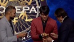 KBC 13: Amitabh Bachchan asks Neeraj Chopra and PR Sreejesh if he can touch their Olympic medals. KBC 13: Amitabh Bachchan asks Neeraj Chopra and PR Sreejesh if he can touch their Olympic medals. 