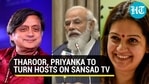 Shashi Tharoor, Narendra Modi, Priyanka Chaturvedi Shashi Tharoor, Narendra Modi, Priyanka Chaturvedi