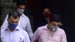 Sanjeev Palande (pink shirt) , who was working as private secretary to former home minister Anil Deshmukh, was arrested on June 26 over money laundering charges. (HT File) Sanjeev Palande (pink shirt) , who was working as private secretary to former home minister Anil Deshmukh, was arrested on June 26 over money laundering charges. (HT File)