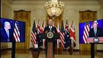 The announcement of AUKUS is evidence the Afghan exit will not stop the US investing strategic capital in the Indo-Pacific (AFP) The announcement of AUKUS is evidence the Afghan exit will not stop the US investing strategic capital in the Indo-Pacific (AFP)