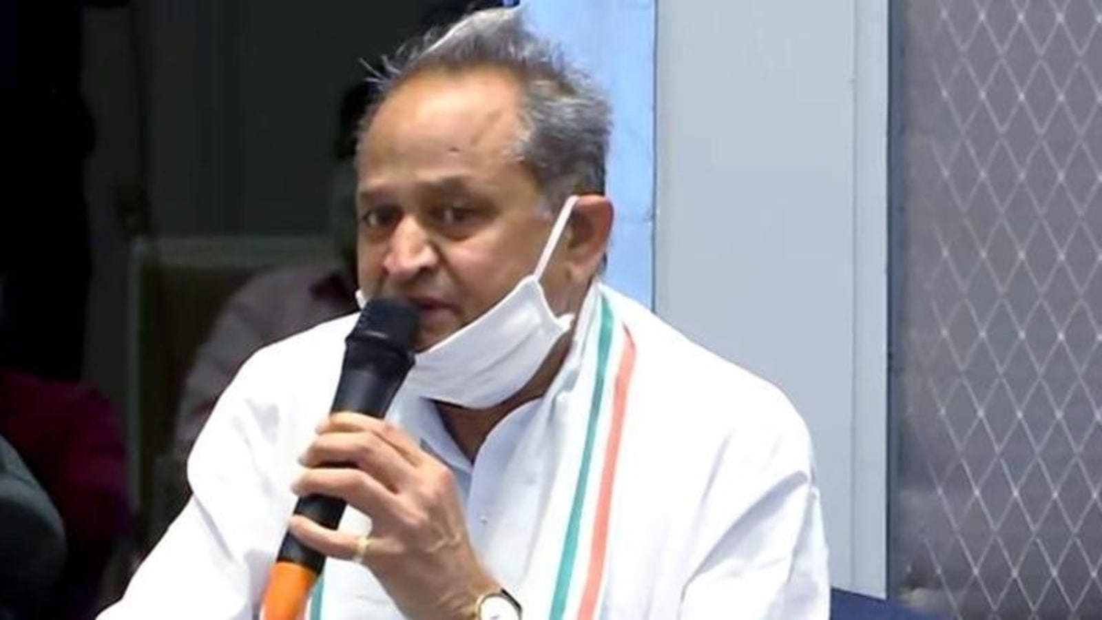 Rajasthan CM Ashok Gehlot returns to work after recovery from Angioplasty