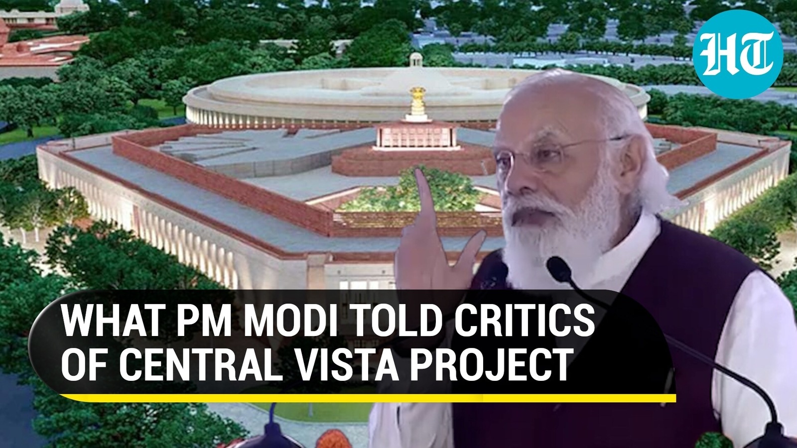 PM Modi hits out at critics of Central Vista; inaugurates new defence ...
