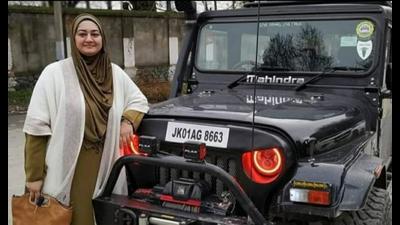 Dr Sharmeen Mushtaq Nizami is a J&K-based philanthropist and adventure trekker who helps cancer patients, widows and orphans. (Waseem Andrabi) Dr Sharmeen Mushtaq Nizami is a J&K-based philanthropist and adventure trekker who helps cancer patients, widows and orphans. (Waseem Andrabi)