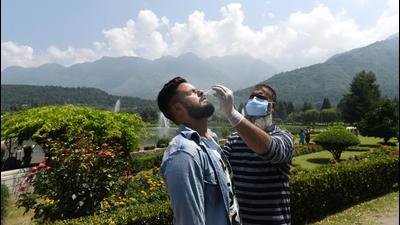 Srinagar district has the highest number of active cases at 698 followed by Baramulla and Budgam with 152 and 137 active cases, respectively. (Image for representational purpose) Srinagar district has the highest number of active cases at 698 followed by Baramulla and Budgam with 152 and 137 active cases, respectively. (Image for representational purpose)