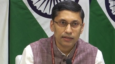Over 550 people, including more than 260 Indians, were evacuated from Afghanistan by India. In picture - Spokesperson for the ministry of external affairs Arindam Bagchi. (Twitter/@ANI) Over 550 people, including more than 260 Indians, were evacuated from Afghanistan by India. In picture - Spokesperson for the ministry of external affairs Arindam Bagchi. (Twitter/@ANI)