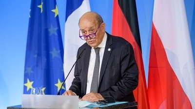 French foreign minister Jean-Yves Le Drian&nbsp; (File Photo / REUTERS)