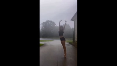 The image taken from video shared by Jennifer Garner shows dancer Melissa Becraft. (Instagram/@melissabecraft)