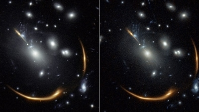 The image was shared by Nasa along with their post. (Instagram/@nasahubble) The image was shared by Nasa along with their post. (Instagram/@nasahubble)