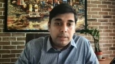 Naveen Tewari, the chief executive officer (CEO) of InMobi.&nbsp; (Screengrab)