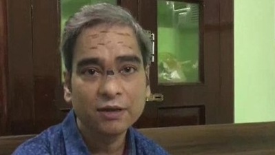 According to the doctor, Saini's condition is now stable and he does not need an oxygen cylinder for around three to four hours at present. (ANI/Twitter)
