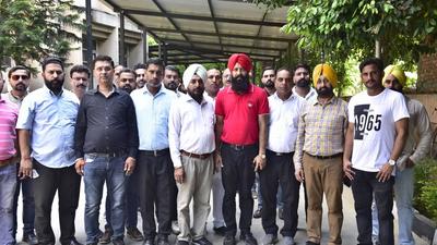 Stakeholders at the Greater Ludhiana Area Development Authority office in Ludhiana on Thursday. (Gurpreet Singh/HT File) Stakeholders at the Greater Ludhiana Area Development Authority office in Ludhiana on Thursday. (Gurpreet Singh/HT File)