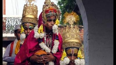 A view of Ramlila of Ramnagar in Varanasi. (HT file photo)