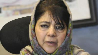 Mehbooba Mufti is on a three-day visit to the Rajouri and Poonch districts in J&K (HT file photo) Mehbooba Mufti is on a three-day visit to the Rajouri and Poonch districts in J&K (HT file photo)