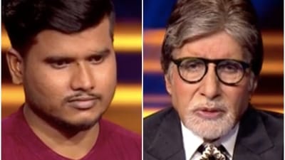 Contestant Akash Waghmare lost lakhs on Kaun Banega Crorepati 13, hosted by Amitabh Bachchan. Contestant Akash Waghmare lost lakhs on Kaun Banega Crorepati 13, hosted by Amitabh Bachchan.