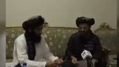 The latest video released by the Taliban shows Mullah Baradar reading out a statement quashing rumours of his death, illness, internal feud in the Cabinet.