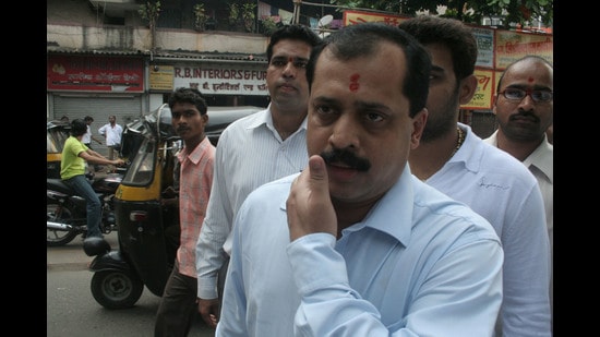 Dismissed Mumbai Police officer Sachin Vaze is lodged in Taloja jail in connection with cases pertaining to Antilia explosives scare and the subsequent murder of Thane trader Mansukh Hiran. (HT photo)