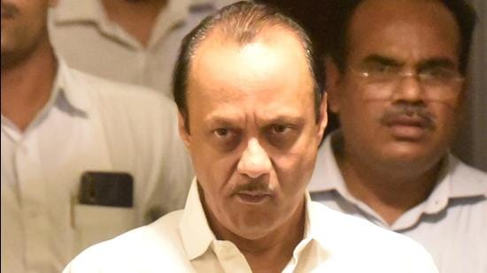 Maharashtra deputy chief minister Ajit Pawar said they had requested that the GST Council meeting be held in Delhi and that provision for joining the same online be made. (HT FILE)