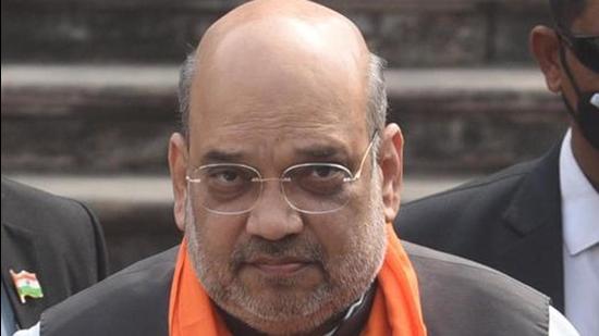 Union Home minister Amit Shah. (HT Photo) Union Home minister Amit Shah. (HT Photo)
