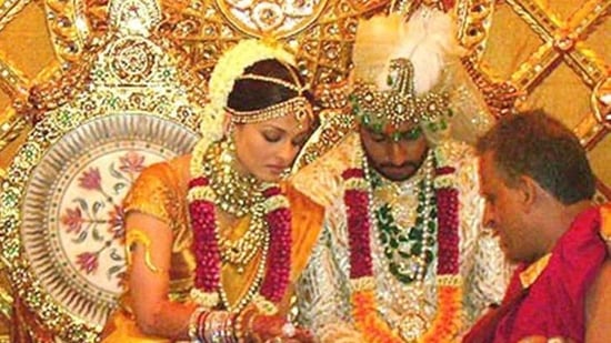 Abhishek Bachchan and Aishwarya Rai got married in 2007.