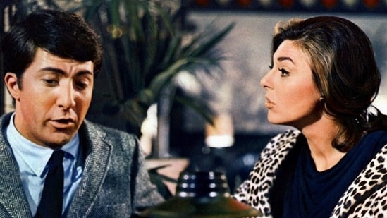 A still from The Graduate