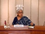 The GST Council meeting will be chaired by Union finance minister Nirmala Sitharman. (PTI File Photo) The GST Council meeting will be chaired by Union finance minister Nirmala Sitharman. (PTI File Photo)