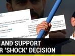 Love and support after ‘shock; decision
