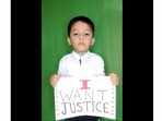 The four-year-old boy posted a video on Twitter to seek justice.&nbsp;